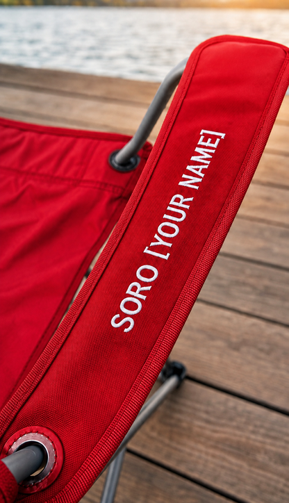 Delta Sigma Theta Embroidered Camping Chair, DST Sorority Folding Chair, Personalized 1913 Outdoor Chair, Sorority Gift