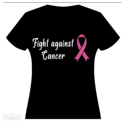 Fight Against Cancer Small to XL