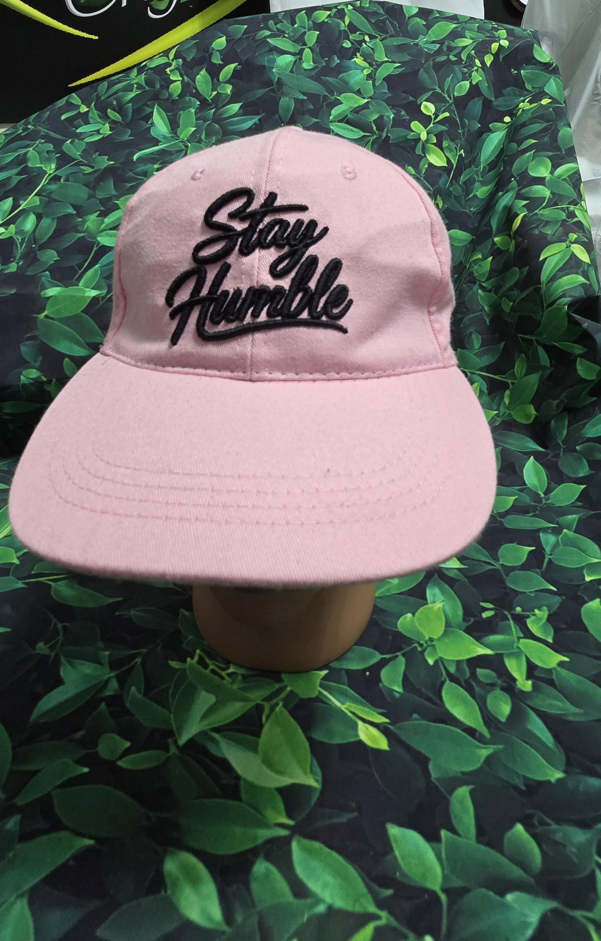 Stay Humble Dad Hat, Embroidered Motivational Baseball Cap