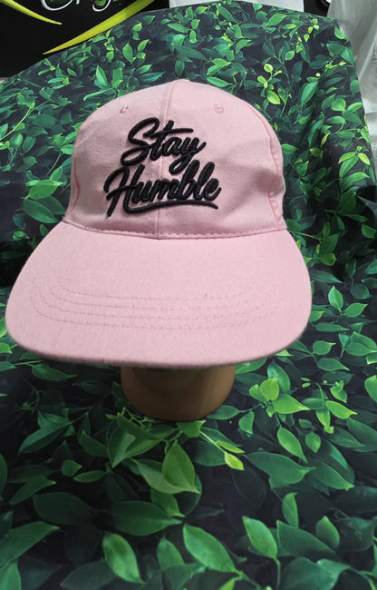 Stay Humble Dad Hat, Embroidered Motivational Baseball Cap