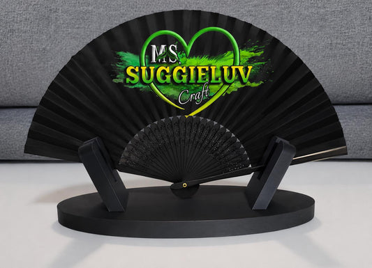 Clack Fan Stand Holder, Folding Fan Display (2 Fans)