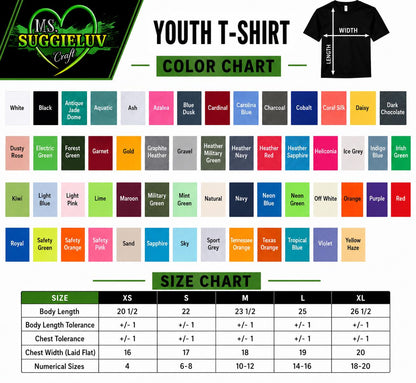 Youth Two-Tone Split T-Shirt, Blank Color Tee