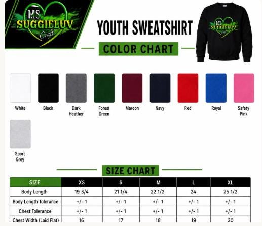 Youth Two-Tone Sweatshirt Cardigan, Blank Split Color Jacket for DTF, HTV & Embroidery