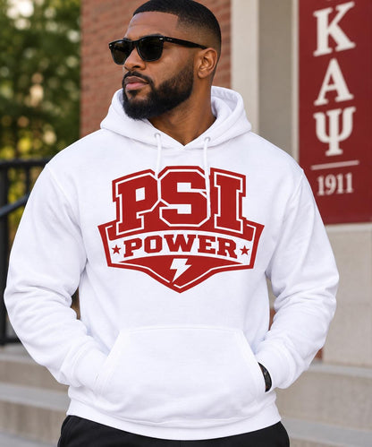 Kappa Alpha Psi Certified Nupe Hoodie | DTV Printed Fraternity Hoodie | Est. 1911 Greek Apparel | Kappa Gift