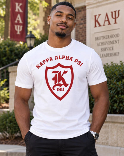 Kappa Alpha Psi DTV T-Shirt | Choice of 2 Logo Designs | Nupe Shirt | Fraternity Inspired Tee | Greek Apparel Gift
